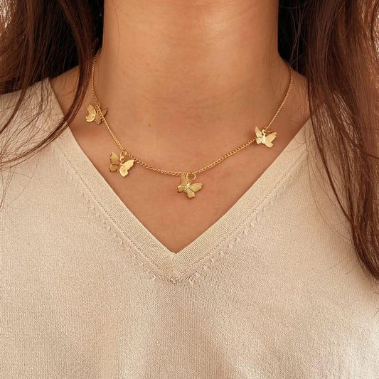 Charming Butterfly Necklace
