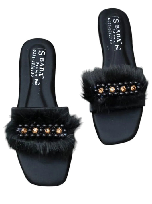 Classic Black Fancy Flat