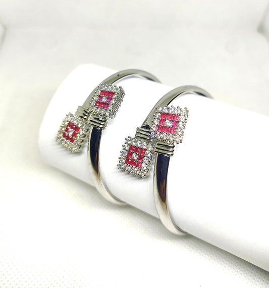 Classic Kara Bangle Set – 2 Pcs