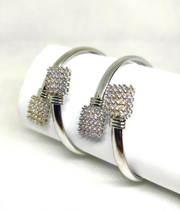 Classic Kara Bangle Set – 2 Pcs