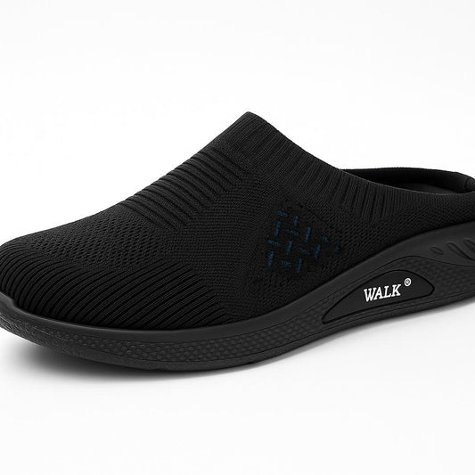 SoftStep Black Sneakers